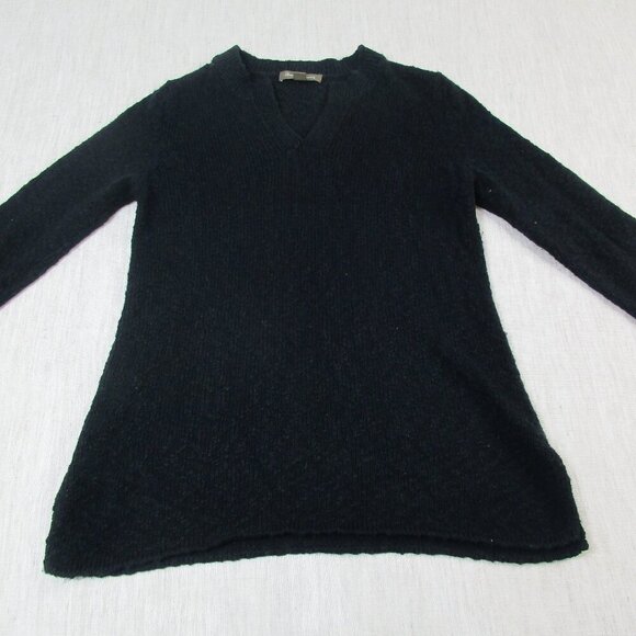 Tommy Bahama Sweater Women's Small Black Knitted Casual 3/4‎ Sleeve Pullover. - Picture 3 of 13